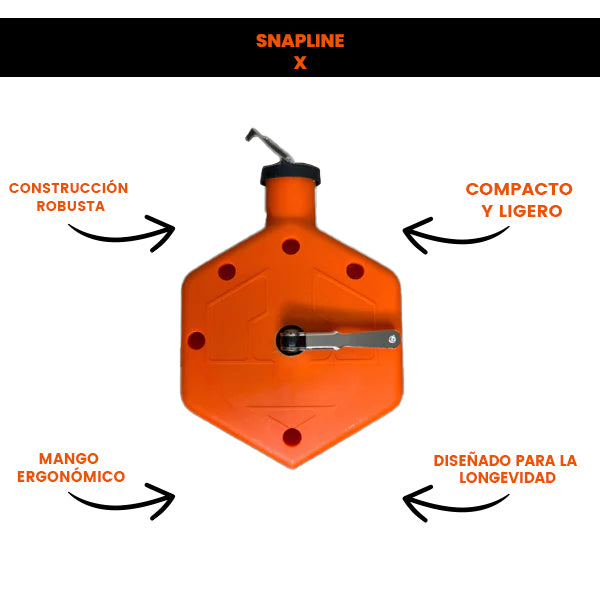 SnapLine X Chalk Reel